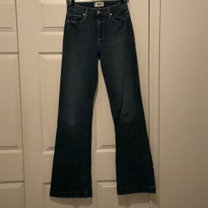 PAIGE Leenah Narrative Wide Leg Jeans Size 25